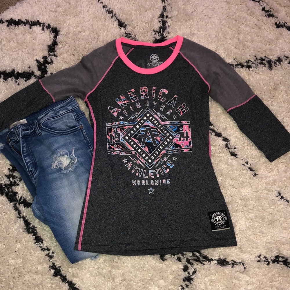 American fighter shirt